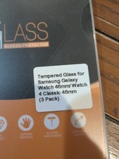 3X Supershieldz Tempered Glass Screen Protector Samsung Galaxy Watch  (46mm)