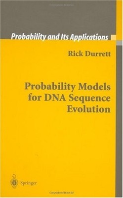 Probability Models for DNA Sequence Evolution Hardcover Rick Durr