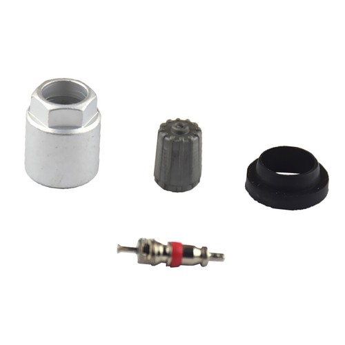 4 pieces TPMS tire pressure sensor repair seal nut valve cap service kit - Picture 3 of 4
