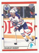 CHARLIE HUDDY 1990-91 SCORE CARD NM-MT+ CONDITION