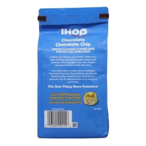 IHOP Caffè macinato PREMIUM aromatizzato con gocce di cioccolato al cioccolato sacchetto da 11 oz - Foto 2 di 5