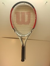 Wilson Roger Federer 27 Titanium Tennis Racket Racquet Grip Size 4 1/2 Pre-owned