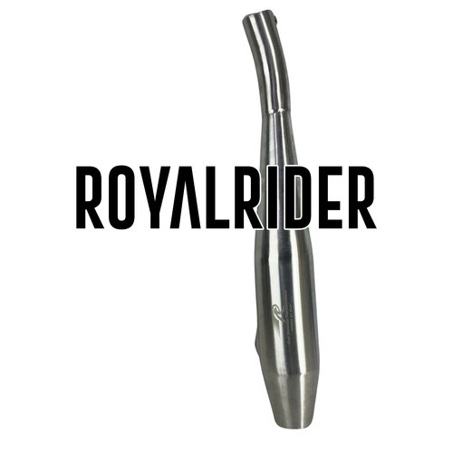 "RED ROOSTER RUMBLER EXHAUST" Fit For Royal Enfield Continental GT 535 - Picture 6 of 13