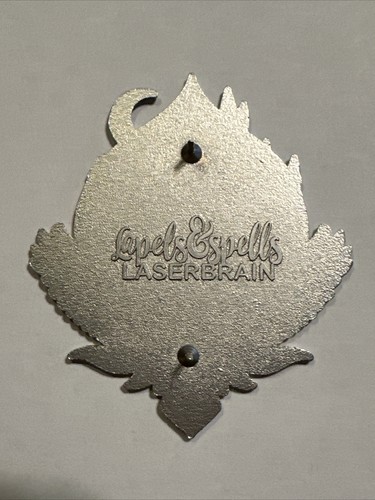 Spilla Harry Potter Laserbrain Patch Co originale castello gufo argento grado standard - Foto 8 di 10