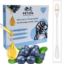 PET SPA 2-in-1 Wattest&auml;bchen f&uuml;r Haustiere sanfte Ohrenreinigung Hunde und Katze
