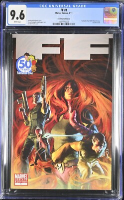 FF #1 CGC 9.6 - Gerald Parel Variant Cover - Spider-Man in FF Suit