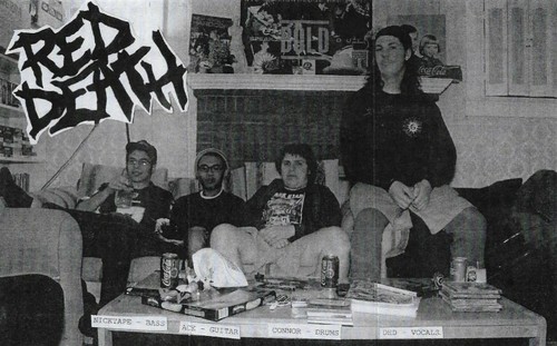 Red Death Red Death cassette single Rock Punk, Hardcore Red Shell Single sided - Picture 7 of 8