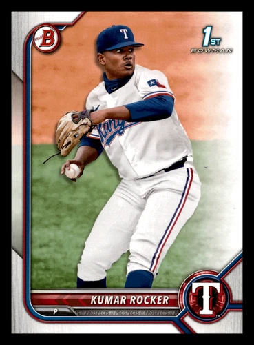 2022 1st Bowman Draft Kumar Rocker Texas Rangers  #BD-164 Mint Paper QTY