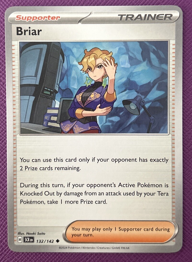 Briar 132/142 NM/M Stellar Crown Pokemon Card | eBay