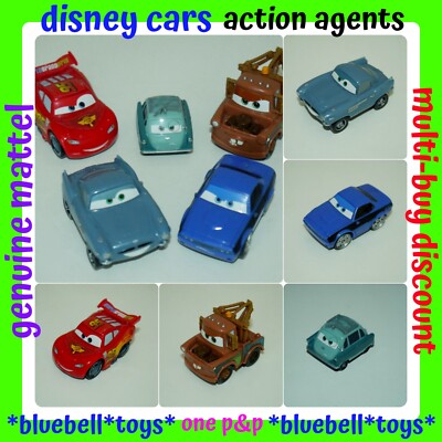 Disney Pixar Cars 2 Action Agenten Mattel Auswahl Konvolut Lot Multi-Auktion _H