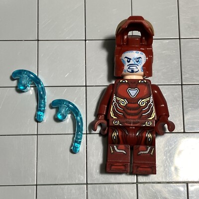 BESTY LEGO Iron Man MK 50 Minifigure Marvel Super Heroes 76125