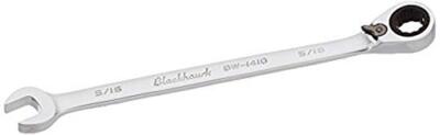 Blackhawk BW-1410 12 Pt Combo Rev Ratcheting Wrench, 5/16'', Full Polish Finish