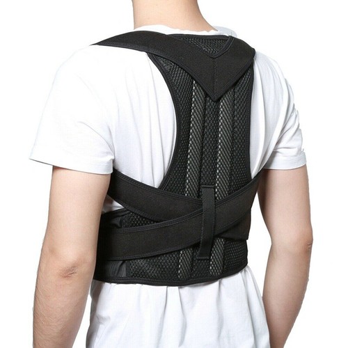 Posture Corrector Support Upper Back Medical Kyphosis Clavicle Brace Scoliosis ! - Picture 8 of 18