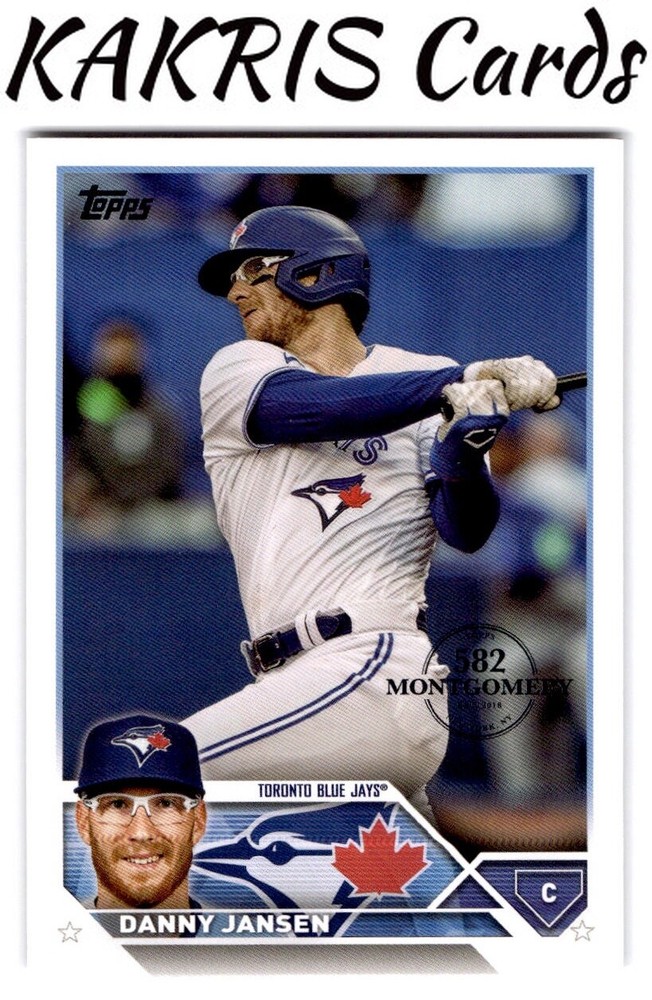 582 Montgomery Club Foil Stamped #307 Danny Jansen
