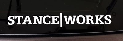 Stanceworks Window Sticker Cool Stanceworks Low is a Lifestyle Car Window Decals Stickers | eBay