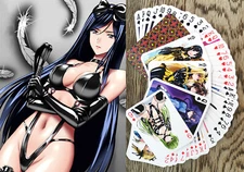 Playing Cards (Poker Deck 54 Cards) Sen Sansui Latex Sexy Woman Anime Manga 318