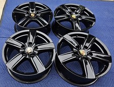 18 Newly Black Oem Original Factory Made In Germany Porsche Cayenne Wheels Rims. 18 Newly Black Oem Original Factory Made In Germany Porsche Cayenne Wheels Rims.