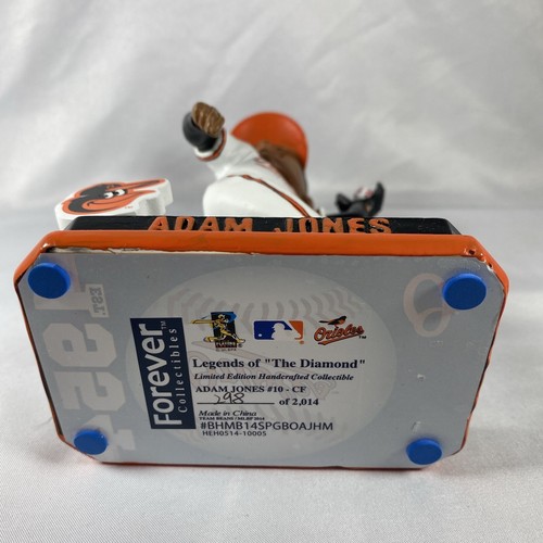 Adam Jones #10 Baltimore Orioles Bobble Bobblehead 2014 FOCO Legends - Picture 6 of 6