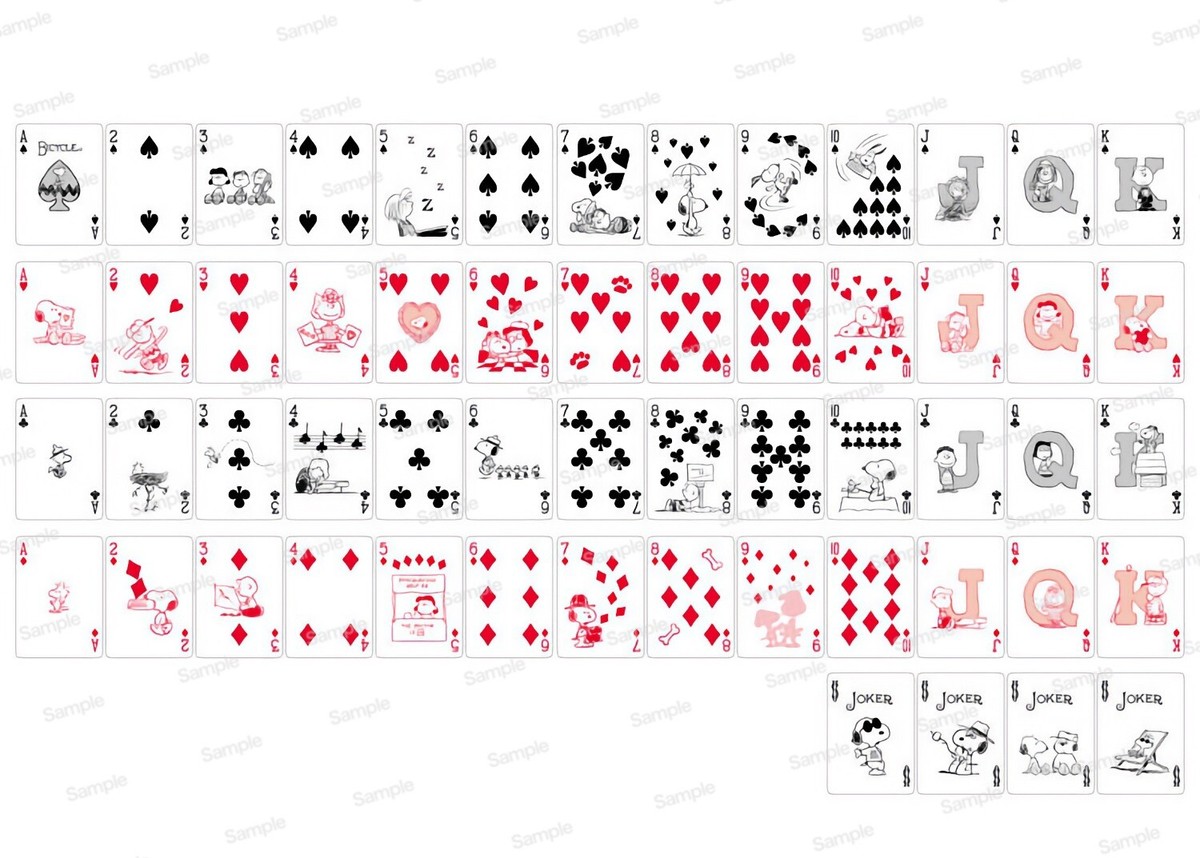 Bicycle Peanuts Snoopy Playing Cards Vol 2 | Rare Trump New