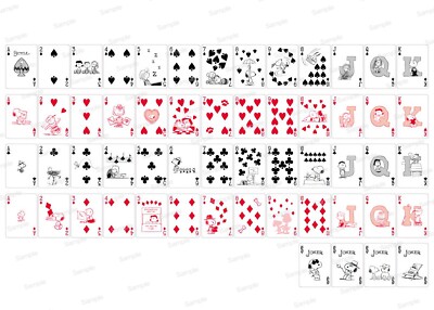 Bicycle Peanuts Snoopy Playing Cards Vol 2 | Rare Trump New