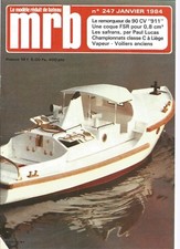 MODELE REDUIT DE BATEAU N°247 REMORQUEUR DE 90 CV / LES SAFRANS / M. VITRINES