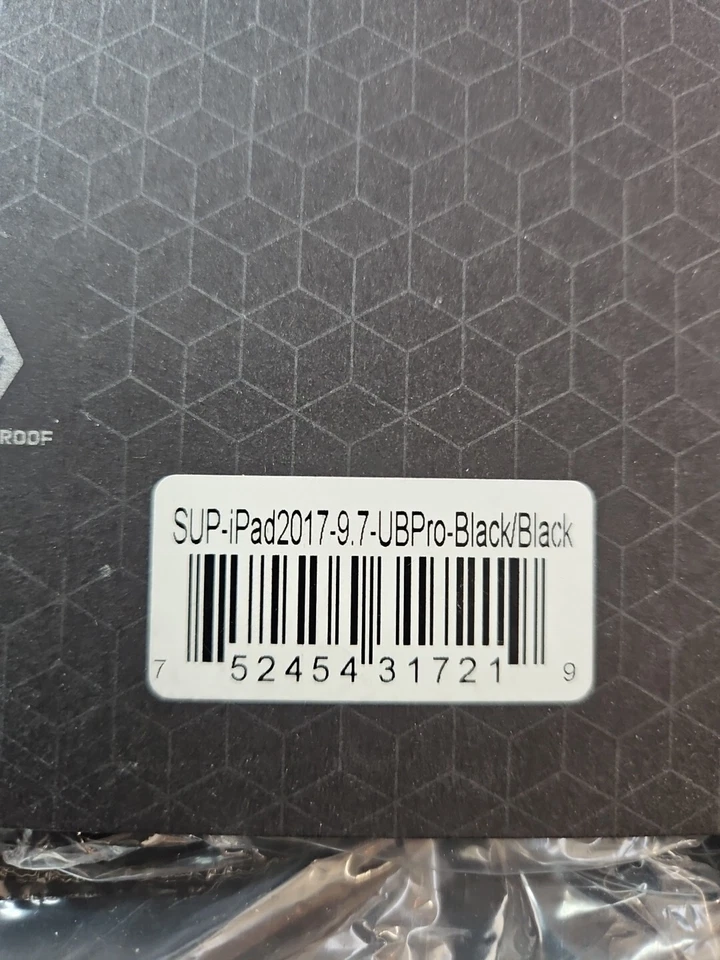 Super case Unicorn Beetle iPad 2017 9-7 Pro Black/ Black - Image 3 of 4