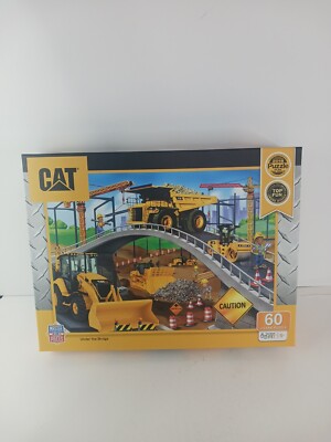 New Cat Under The Bridge Jigsaw Puzzle 60 Pieces 19''X14'' Ages 5+ Construction