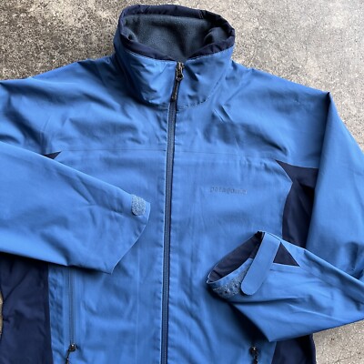 Patagonia Figure 4 Full Zip Up Jacket Womens Size Large Aquatic