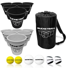BucketBall - Team Color Edition - Combo Pack (Black/Silver)