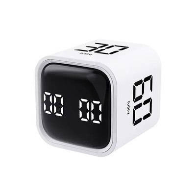 LED Display Produktivitätswürfel Timer Schwerkraftsensor Umdrehen Voreingestellte Zeit Dual Mod
