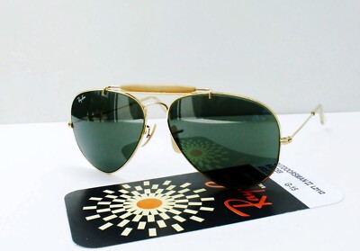 Vintage B&L Ray Ban USA Outdoorsman II 62-14 Gold Frame Vintage B&L Ray Ban USA Outdoorsman II 62-14 Gold Frame