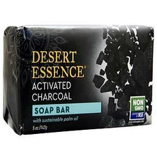 Desert Essence Soap Bar Activated Charcoal 5 oz
