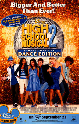 HIGH SCHOOL MUSICAL Movie POSTER 27x40 C Zac Efron Vanessa Anne