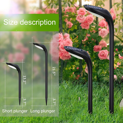 Solar Outdoor Lights Waterproof Landscape Path Light For Garden Decor Walkway - Picture 5 of 11