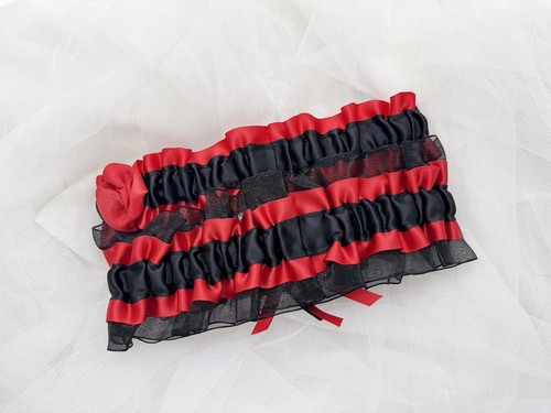 Lace Wedding Garters for Bride Pearl Stretch Prom Garter Women Wedding Bridal... - Picture 7 of 9
