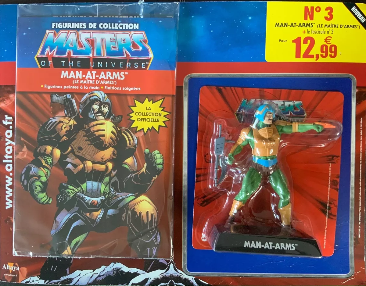 Collection Les Maitres De L univers Altaya LES MAÎTRES DE L'UNIVERS MAN AT ARMS MASTERS OF THE UNIVERSE HE-MAN ALTAYA NEUF | eBay