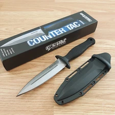 Cold Steel Counter Tac I Knife 5" Double Edge AUS8A Steel Blade Kray-Ex Handle
