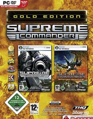 SUPREME COMMANDER + FORGED ALLIANCE = GOLD *** Top Zustand