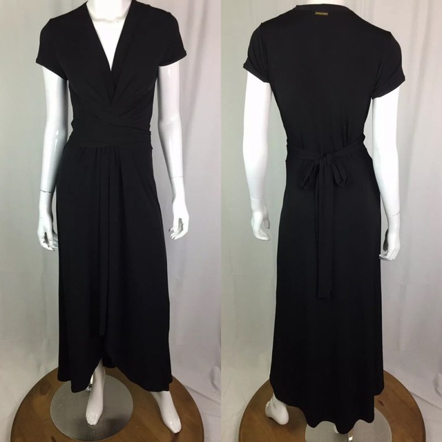 michael kors jersey wrap dress