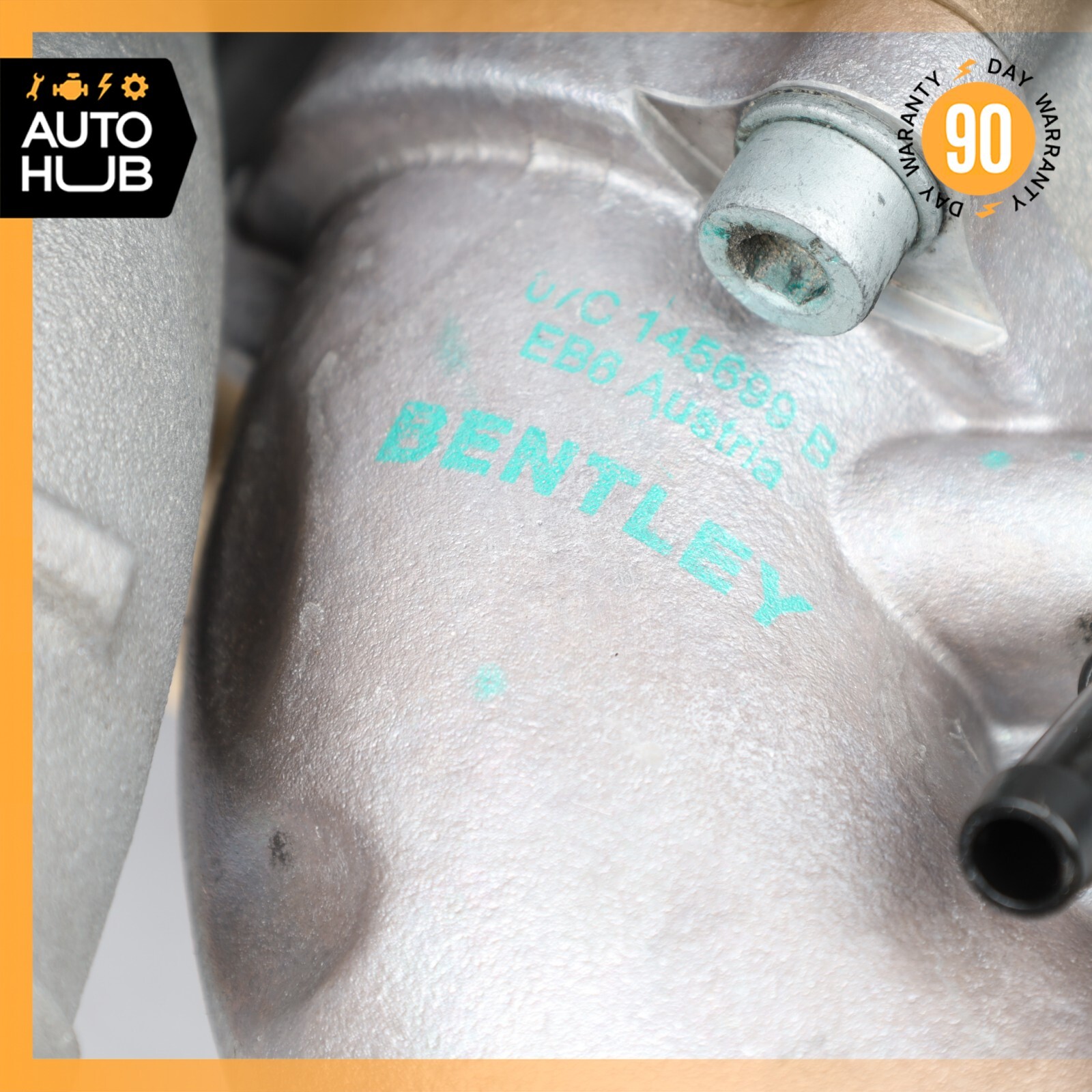 03-08 Bentley Continental GT 6.0L W12 Turbocharger Turbo Right Side OEM 92k