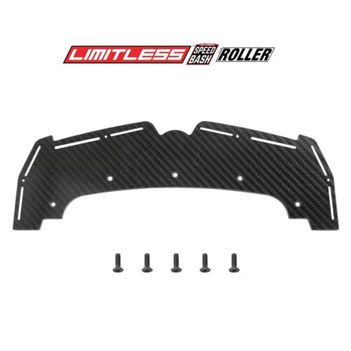 Carbon Fiber Front Splitter Bumper ARA320718 For ARRMA 1/7 LIMITLESS V2 6S BLX - Picture 6 of 6