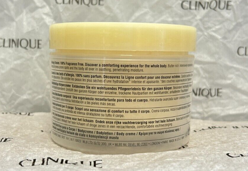 CLINIQUE Deep Comfort Body Butter (6.7oz/200mL) New