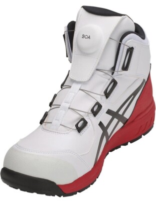 ASICS Working Safety Shoe Winjob CP304 BOA WIDE WHITE Size 6.5