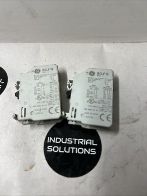 General Electric 10A 600V 1N.O. Front Mount Auxiliary Contact Block BCLF10