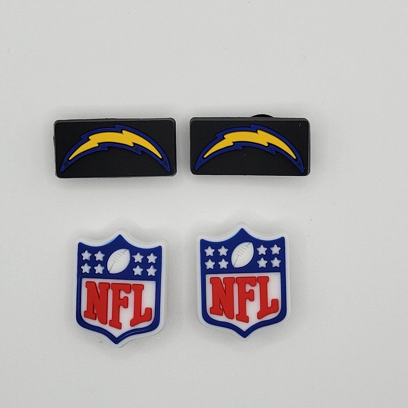 NFL Los Angeles Chargers Football Team For Crocs Shoe Charms