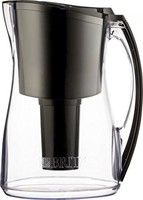 Brita 8 Cup Marina Bpa Free Water Pitcher With 1 Filter, Black on sale Brita 8 Cup Marina Bpa Free Water Pitcher With 1 Filter, Black on sale