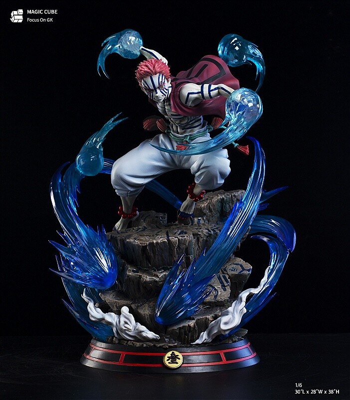 Magic Cube Studio Demon Slayer 1/6 Akaza GK Resin Painted Magic Cube Studio Demon Slayer 1/6 Akaza GK Resin Painted