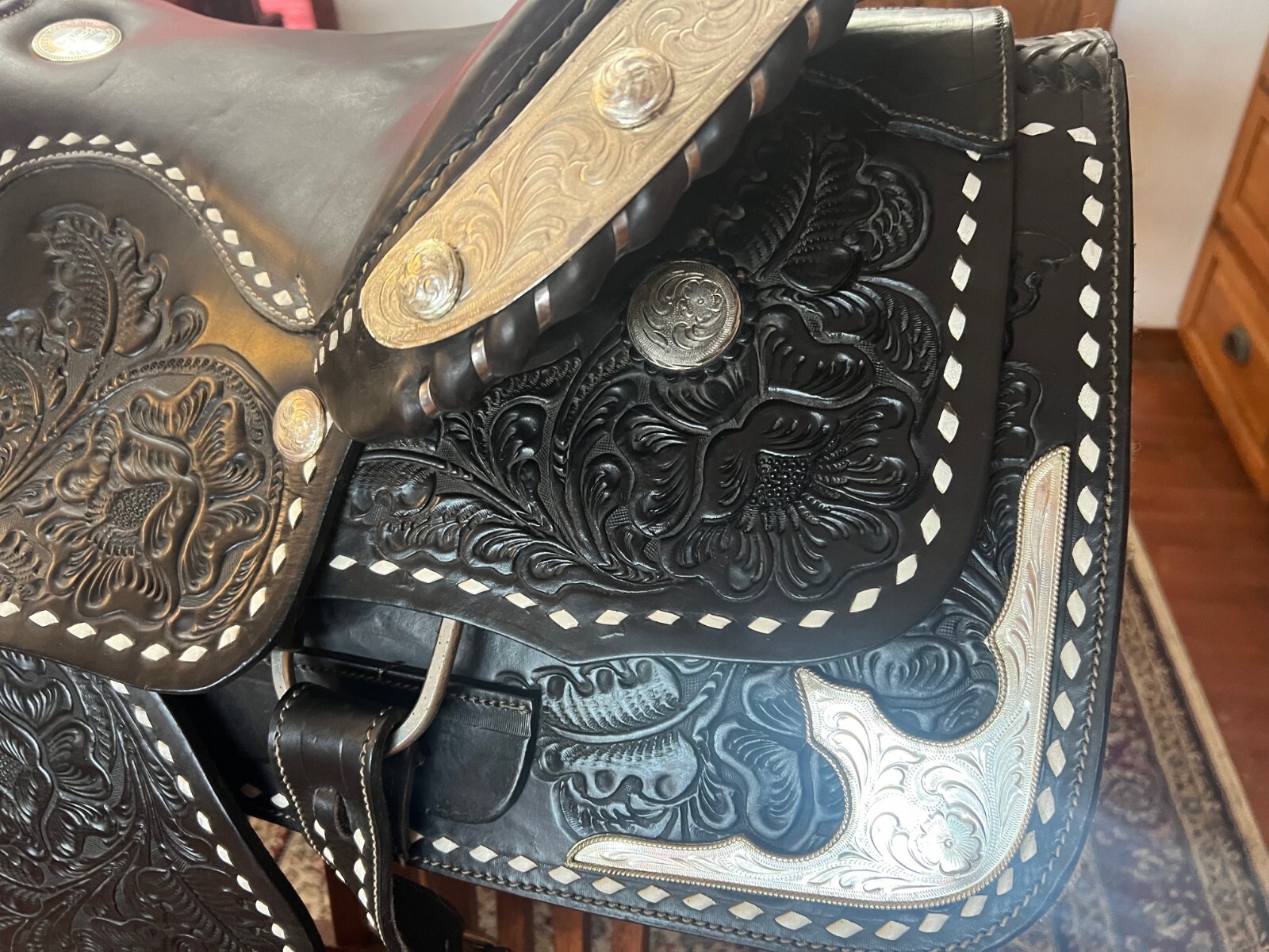 Billy Royal Black Parade Saddle Never Used Free Shipping