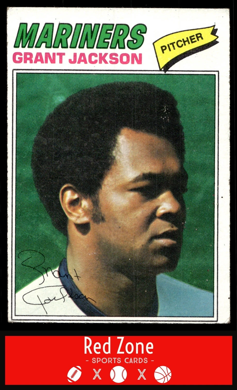 1977 Topps - #49 Grant Jackson EX