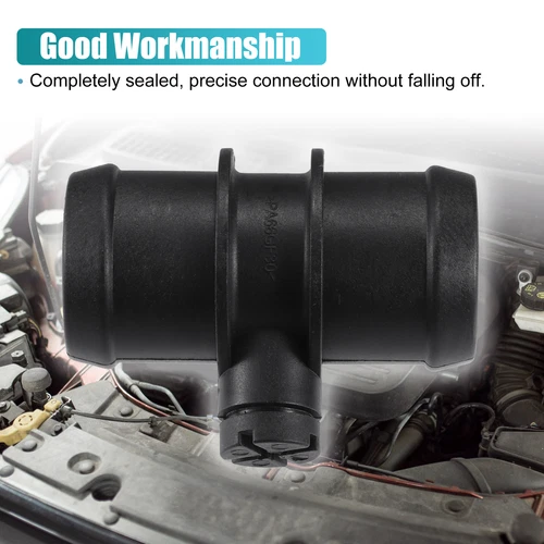 Engine Coolant Hose Connector for BMW MINI Cooper 02-08 No.17127515502 Black - Picture 6 of 8